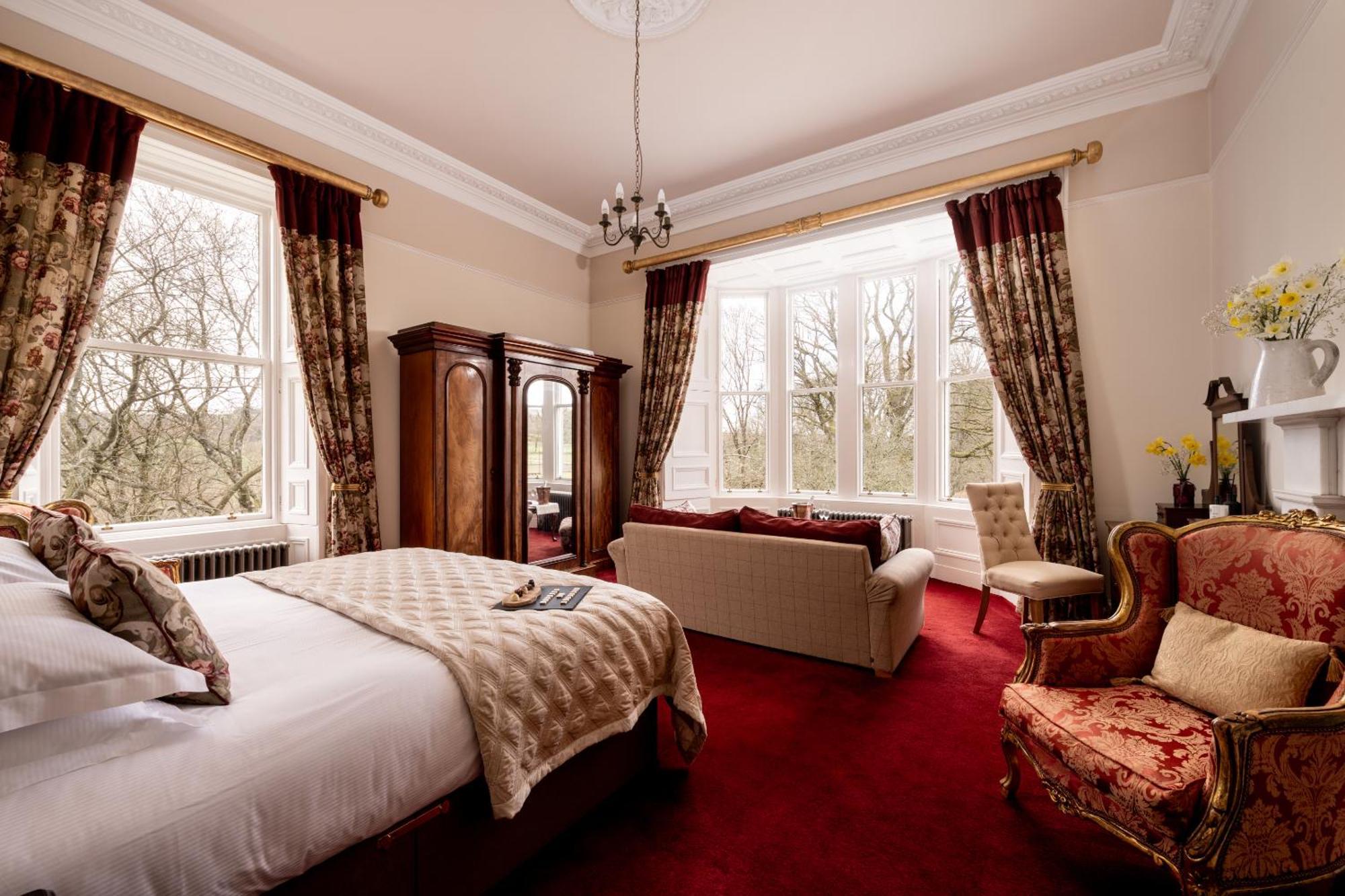 桑希尔Nithbank Country Estate 5 Star Gold住宿加早餐旅馆 外观 照片